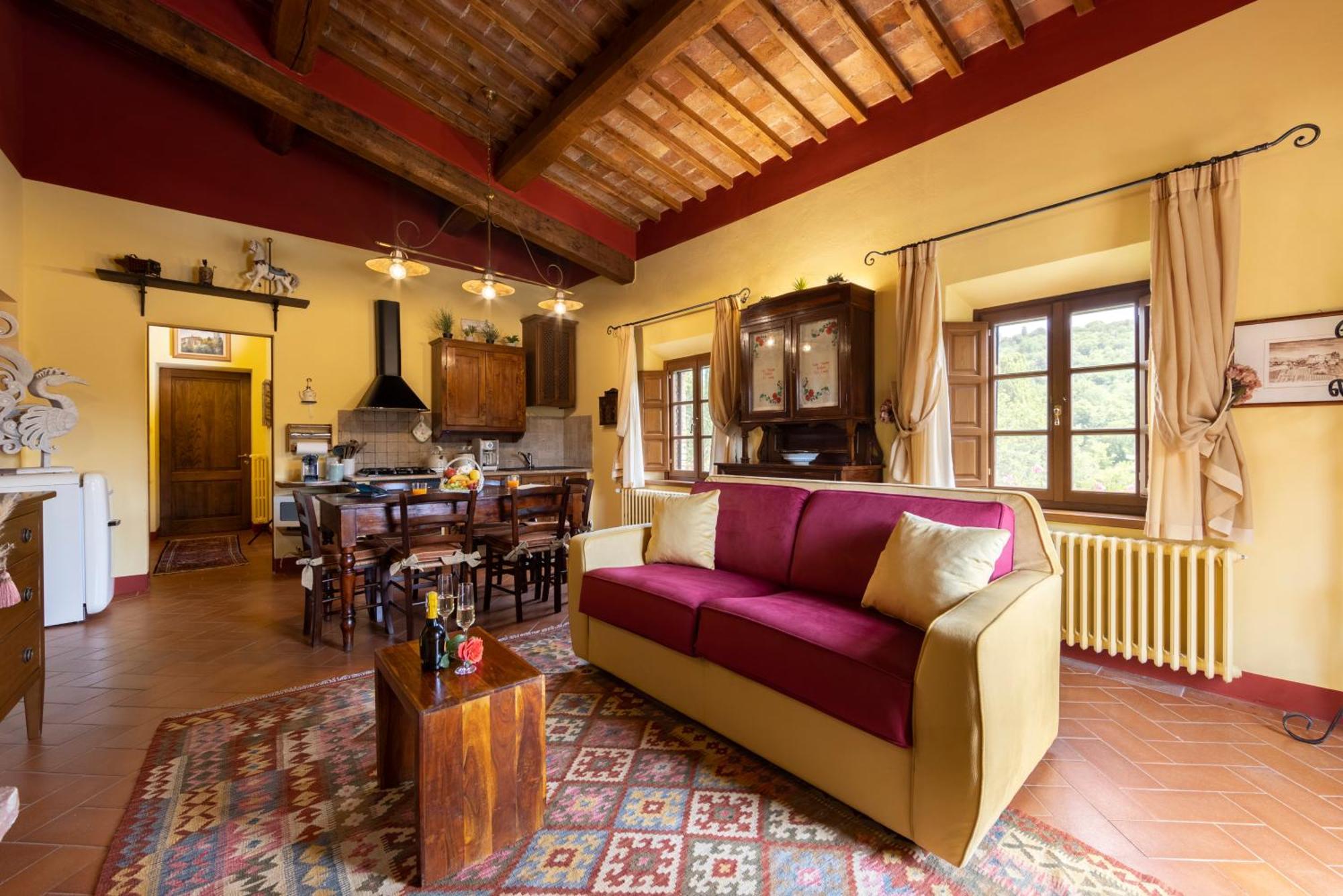 Podere La Casina Country Chic Rigomagno Eksteriør billede