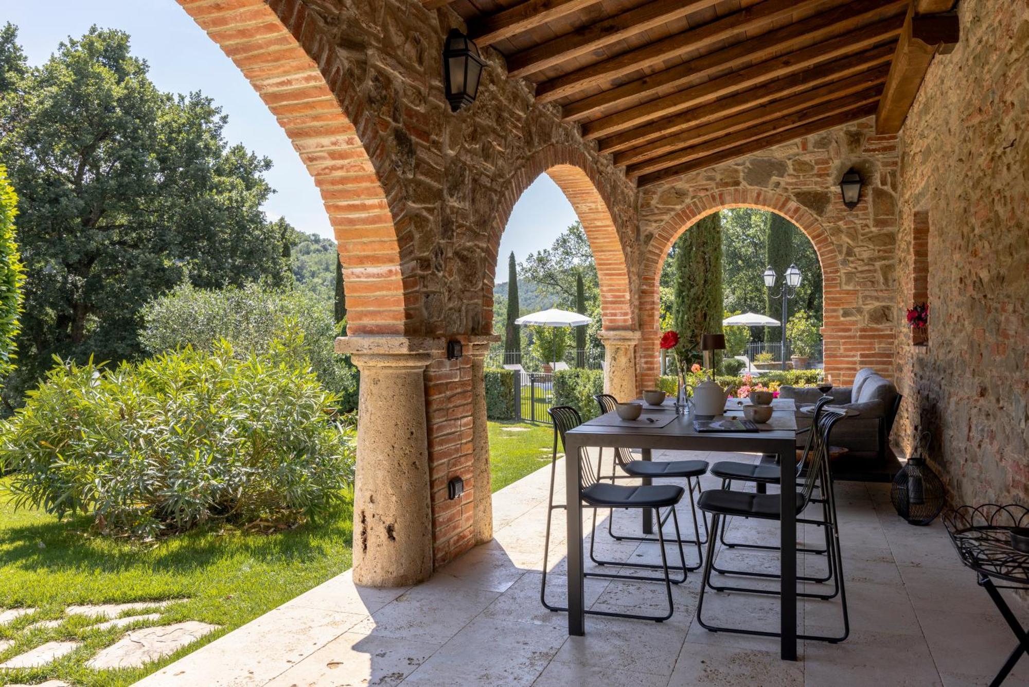 Podere La Casina Country Chic Lejlighed Rigomagno Eksteriør billede