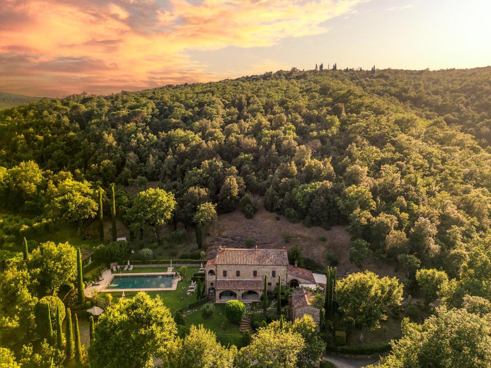 Podere La Casina Country Chic Lejlighed Rigomagno Eksteriør billede