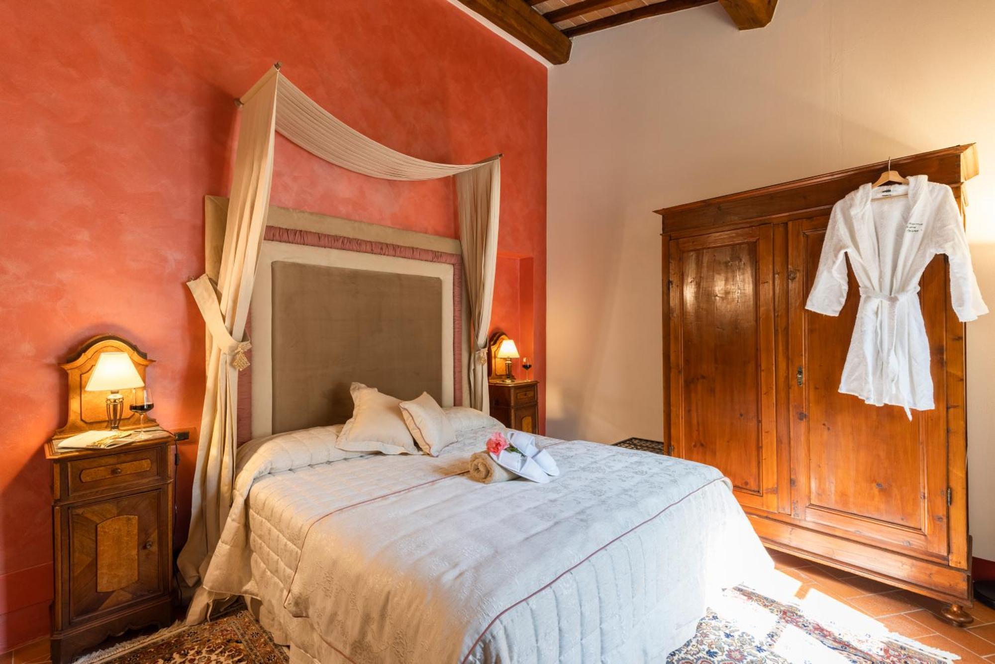 Podere La Casina Country Chic Lejlighed Rigomagno Værelse billede